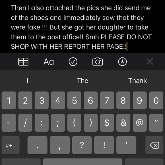 DO NOT BUY FROM THIS POSHER !! - Picture 3 of 11